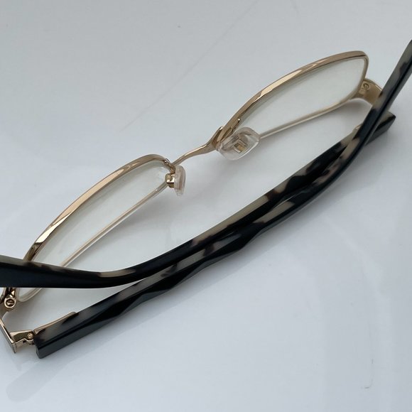 Marchon NYC Women Glasses Frame M-SURREY Black/Gol - Picture 15 of 15